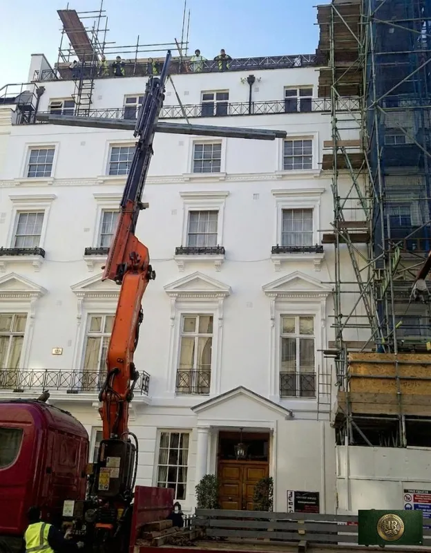 High-end period property refurbishment and restoration details in North London